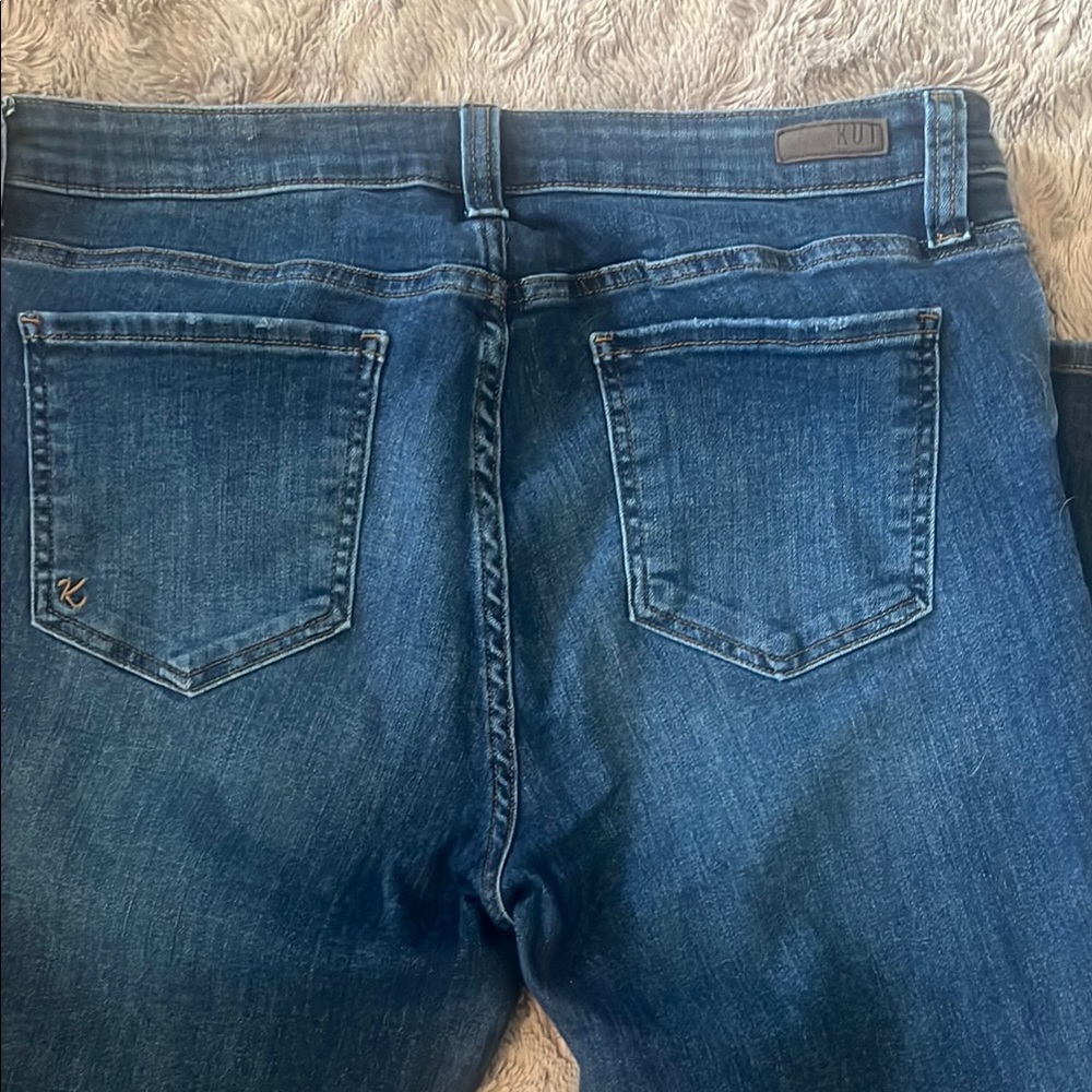Kut from the Kloth Blue Skinny Jeans - Picture 4 of 5